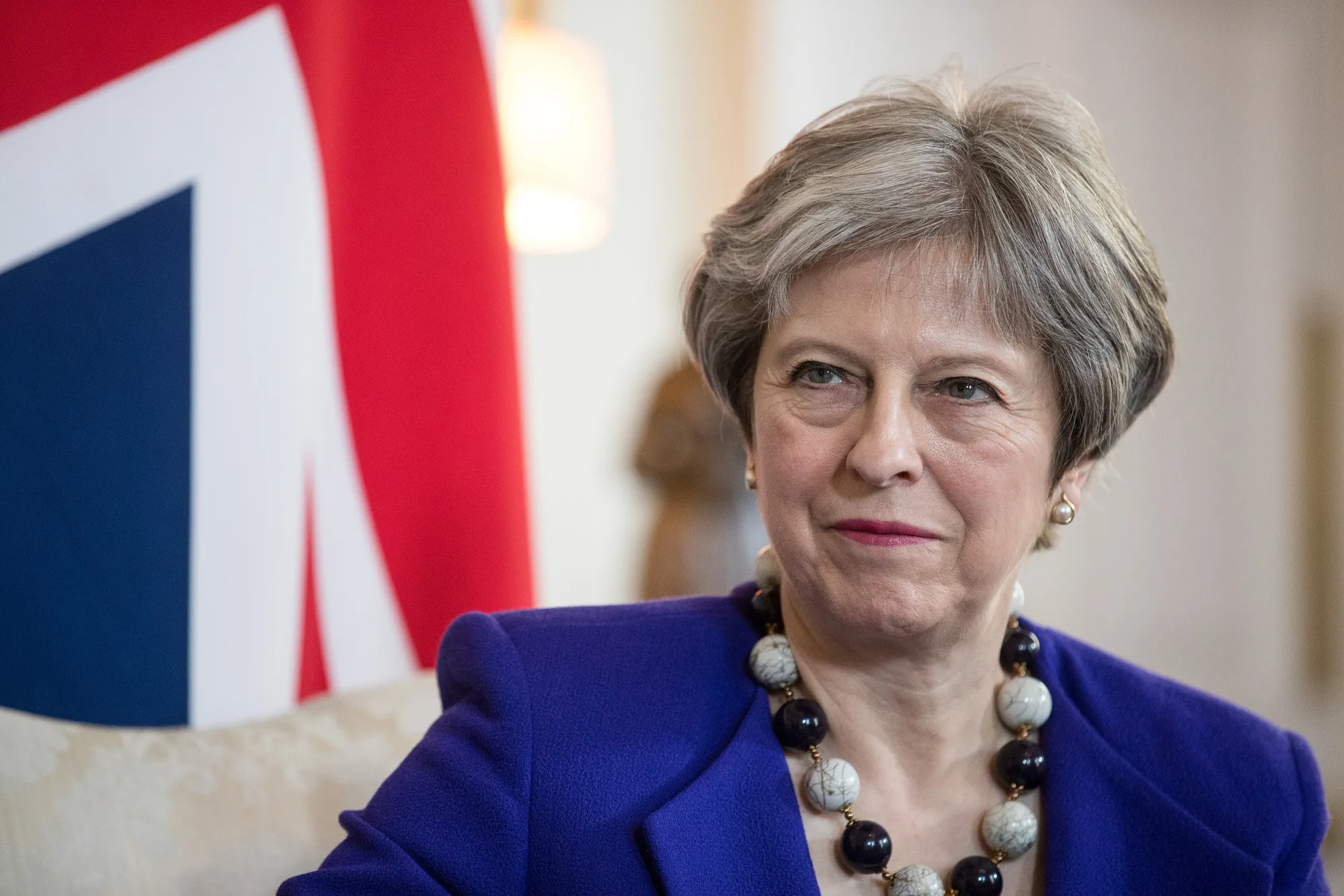 Theresa May, U.K. prime minister.
