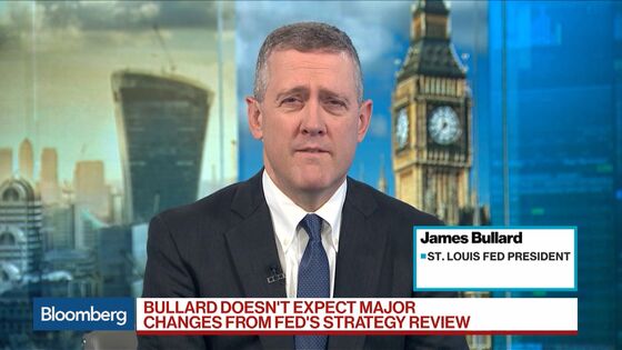 Fed’s Bullard Wants Rate Cuts Considered Amid Downside Risks