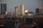 The business district in Brussels, Belgium.&nbsp;