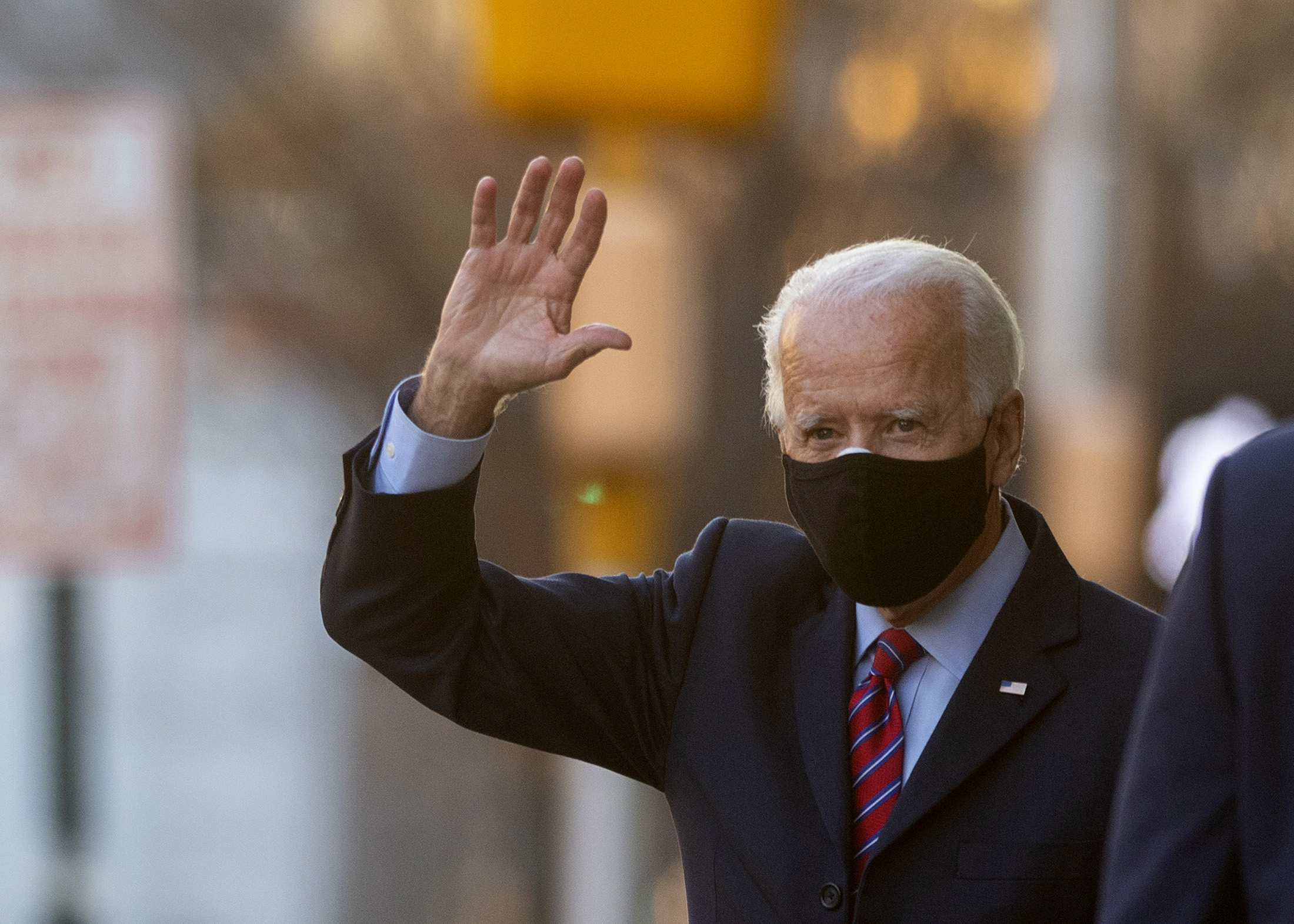 Joe Biden in Wilmington, Delaware, Monday. 