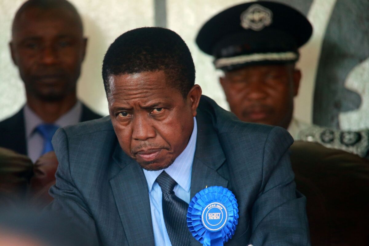 Zambian President Deploys Army to Quell Violence Before Vote - Bloomberg