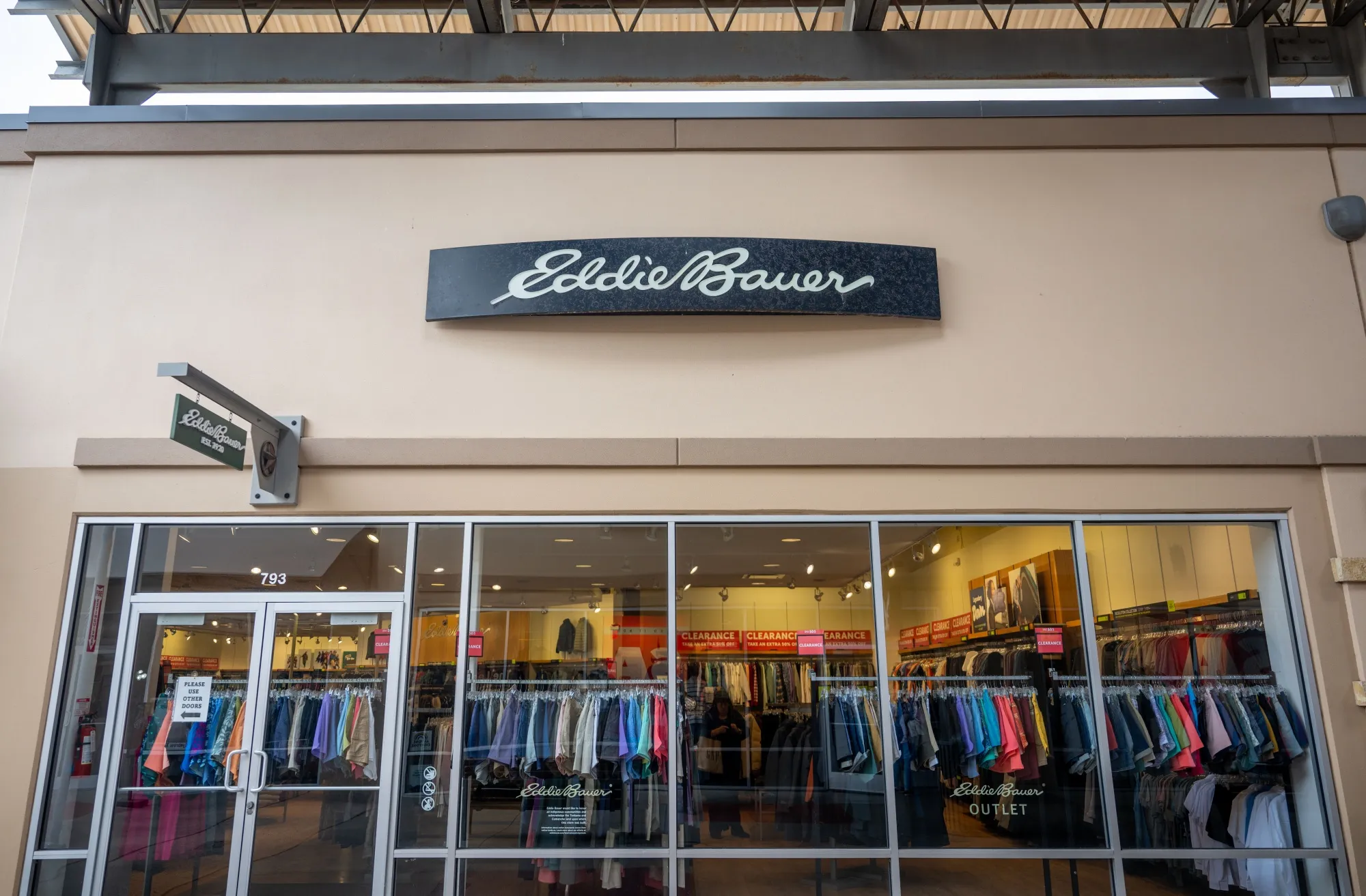 An Eddie Bauer store in Round Rock, Texas.
