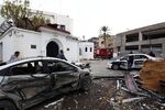 This used to be the Algerian embassy in Tripoli.