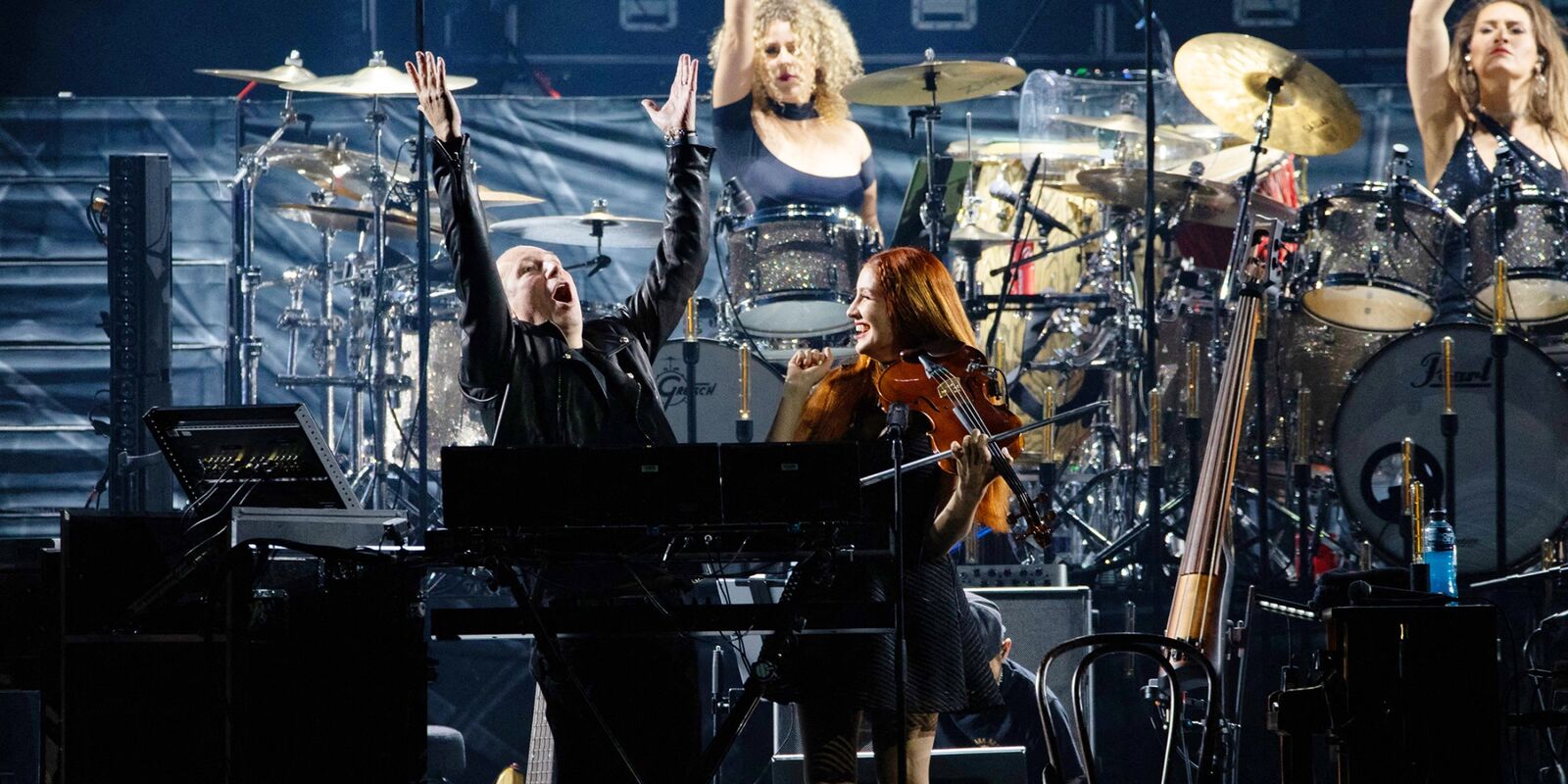 Hans Zimmer proposes to partner on stage at London show