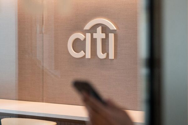 Citi branding.