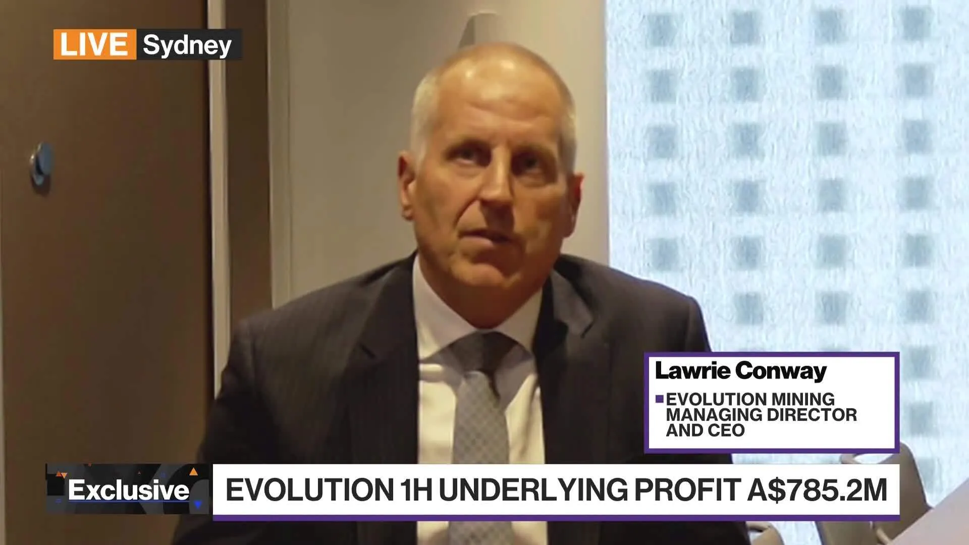 Watch Evolution CEO on Business Strategy, Gold Prices