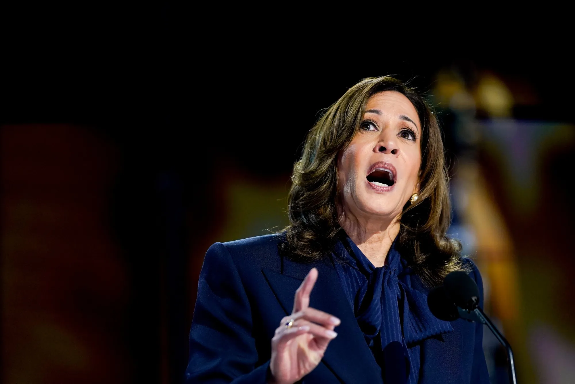 Kamala Harris on Aug. 22. 