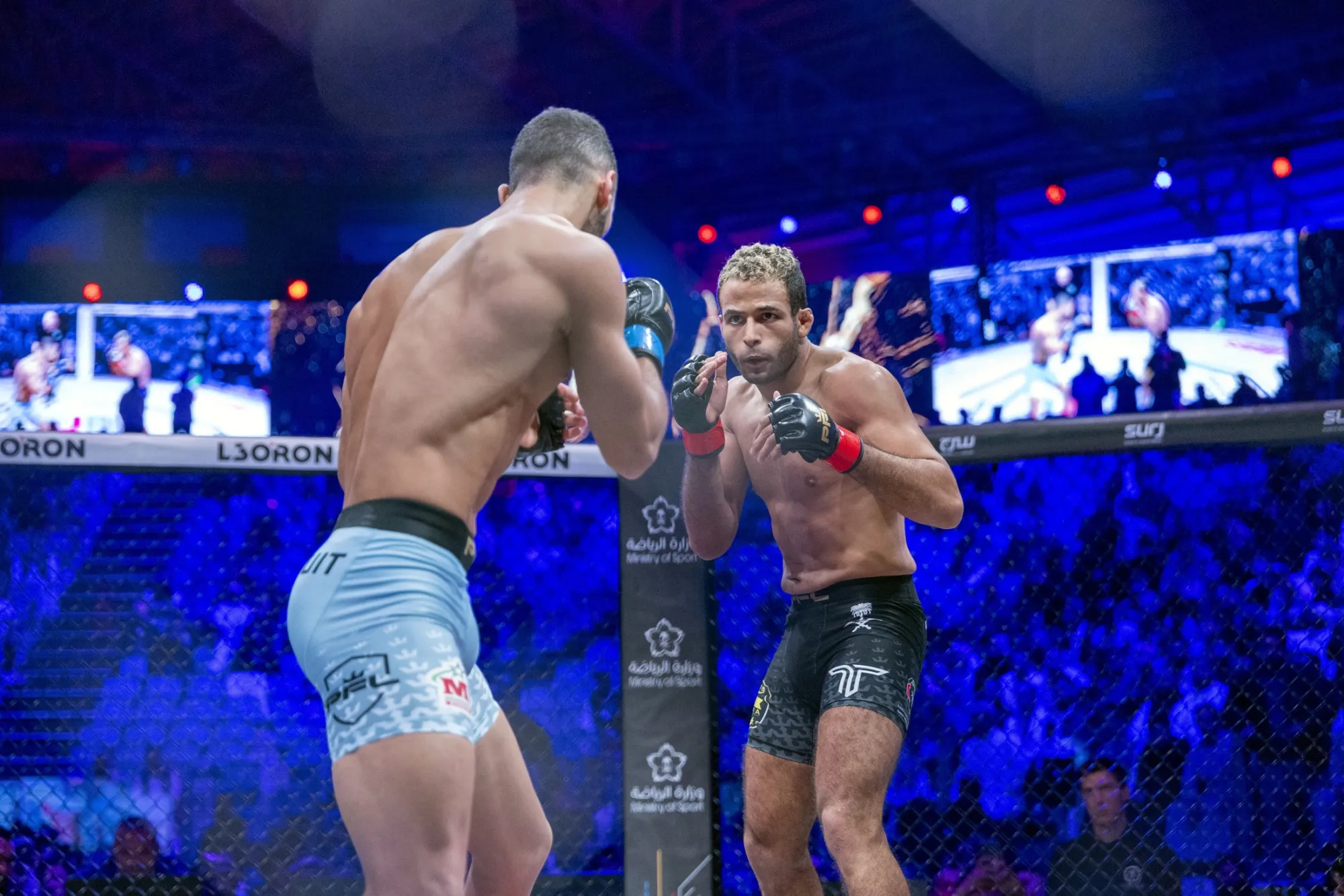 A Professional Fighters League fight in Riyadh in November.