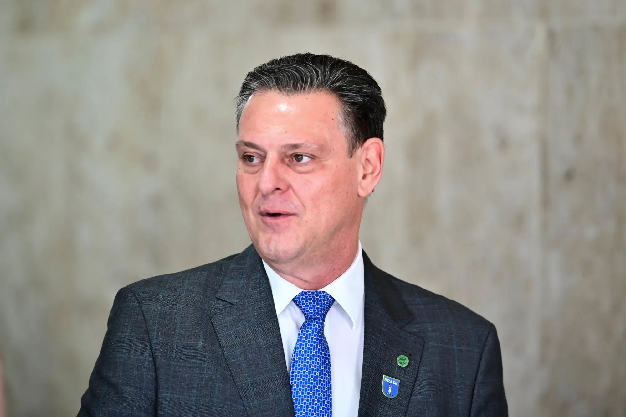 Carlos Favaro, Brazil’s agriculture minister, arrives for a ministerial meeting at the Planalto Palace in Brasilia, Brazil, on Monday, March 18, 2024. 