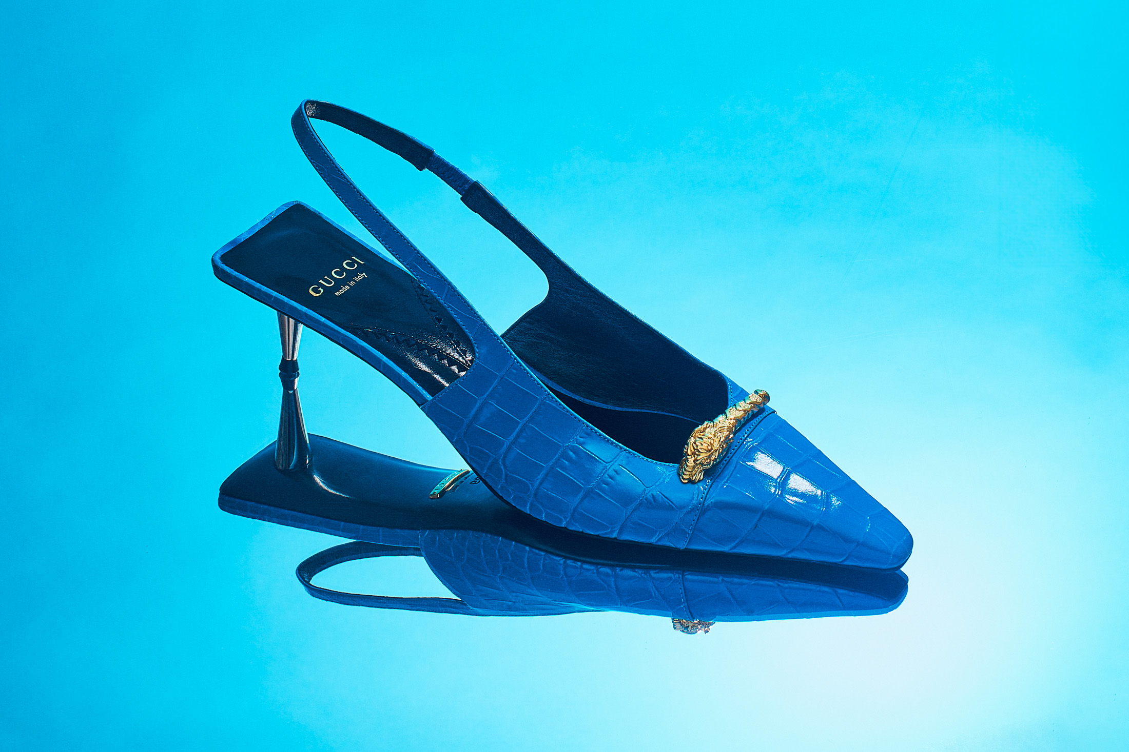Empress of Heels - The Blue - 70mm | vegan heels