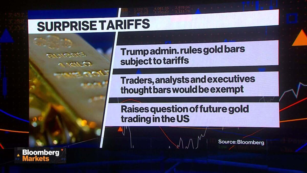 Surprise Tariff Takes Shine Off Gold