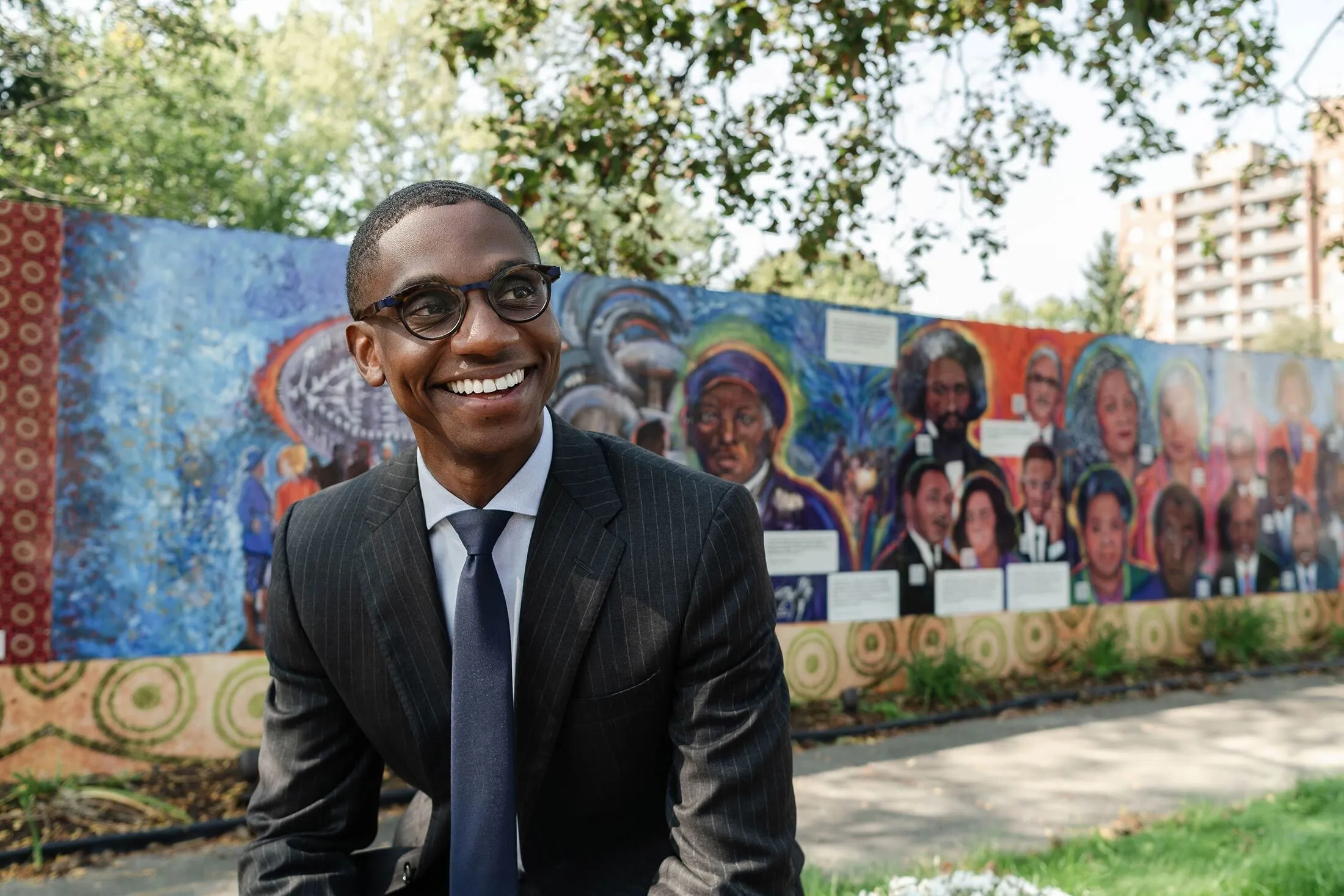 Cleveland mayoral candidate&nbsp;Justin Bibb.