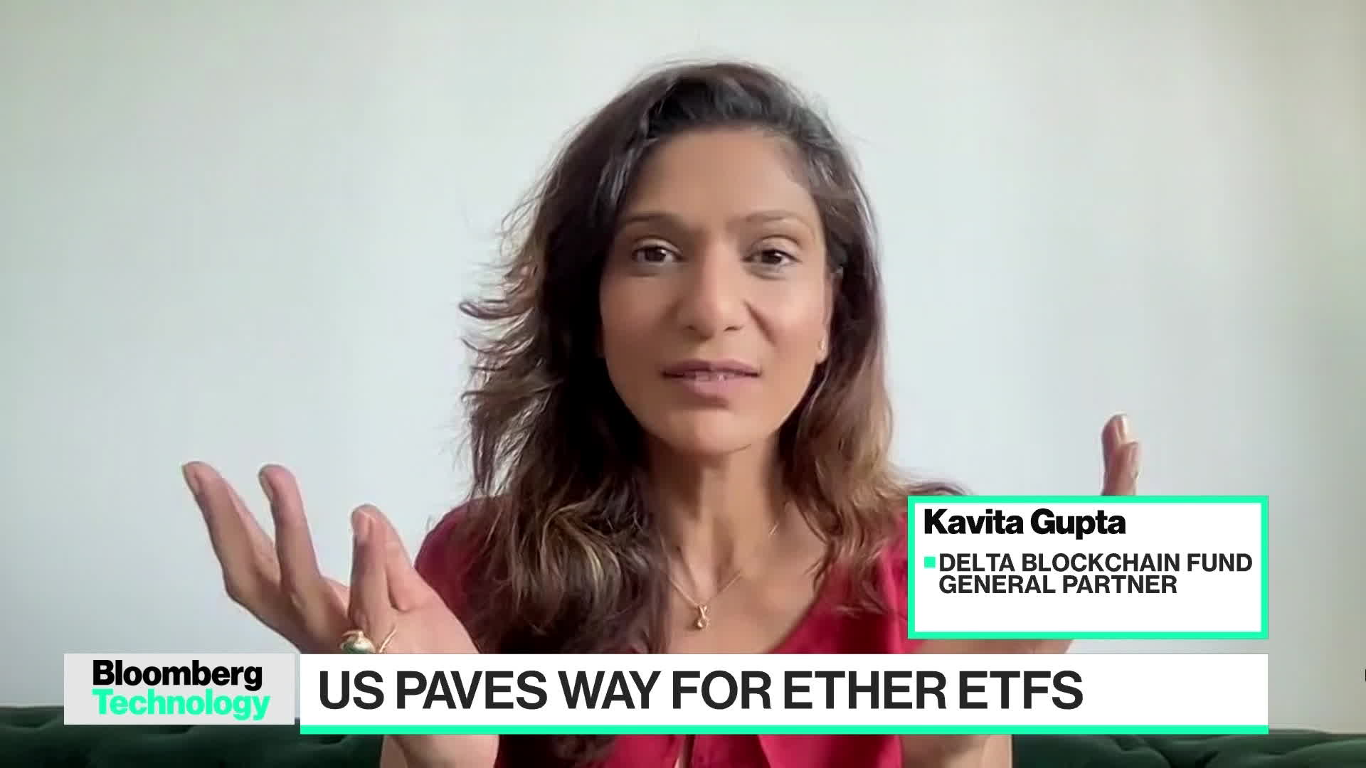 Watch Delta Blockchain Fund CEO: Ethereum Has Been Reliable - Bloomberg