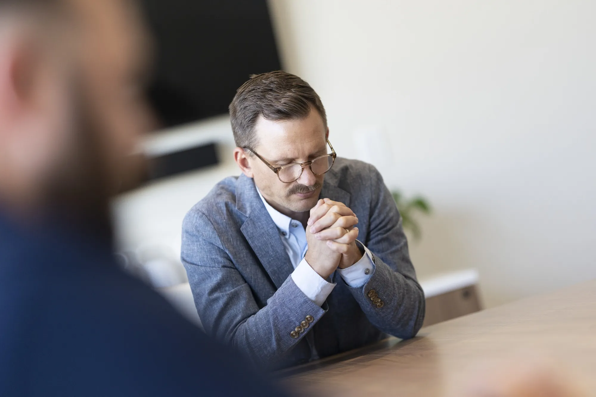 Robert Netzly invests in a bit of faith.