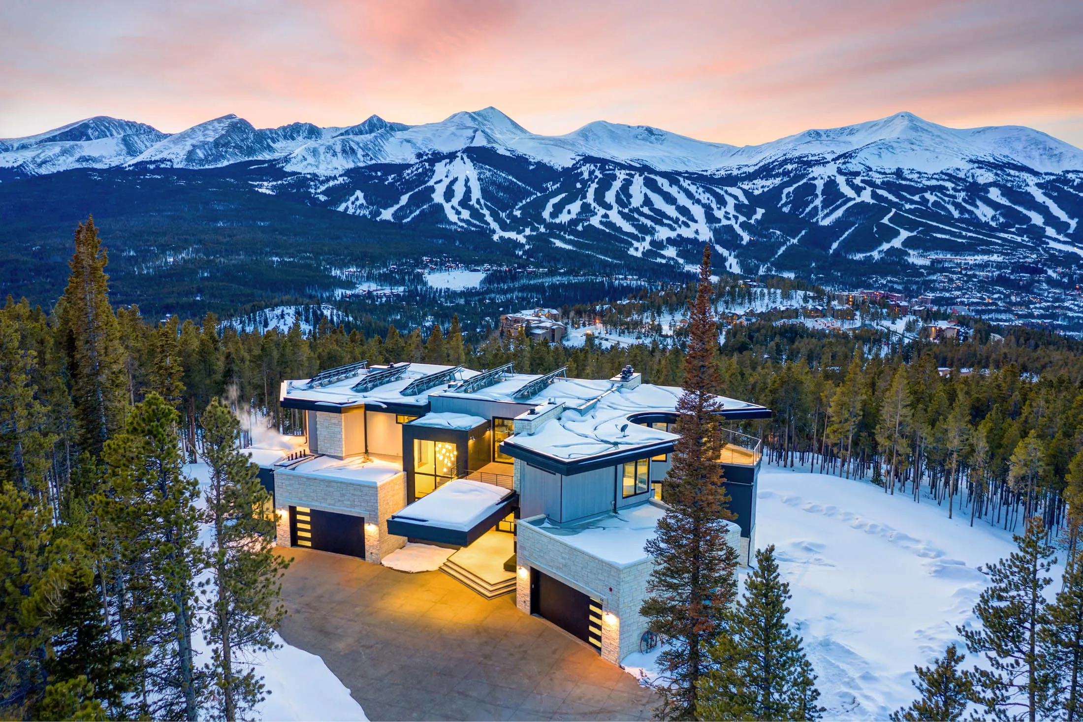 Breckenridge, Colorado, Ski Chalet Inspired by 