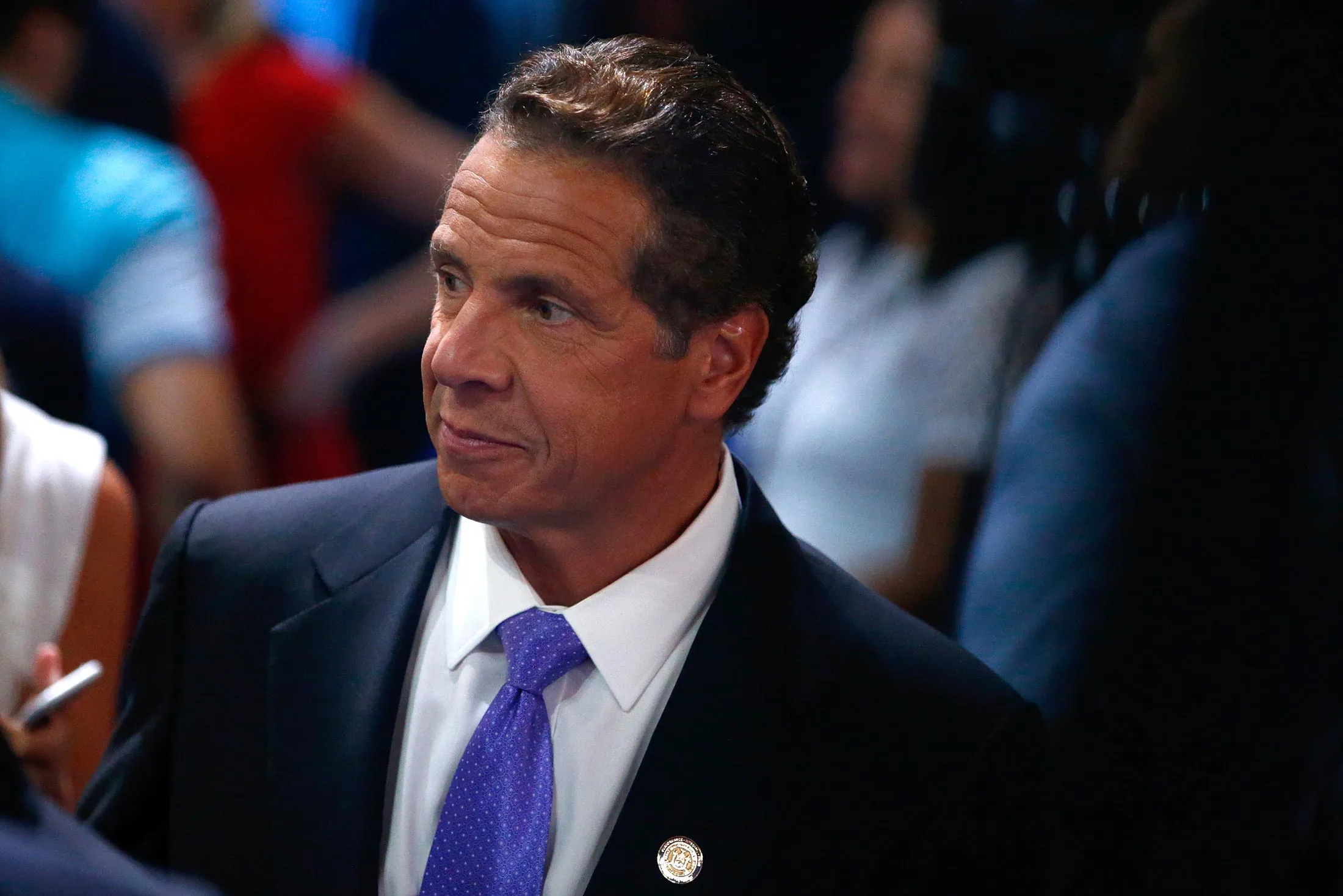 New York Governor Andrew Cuomo.
