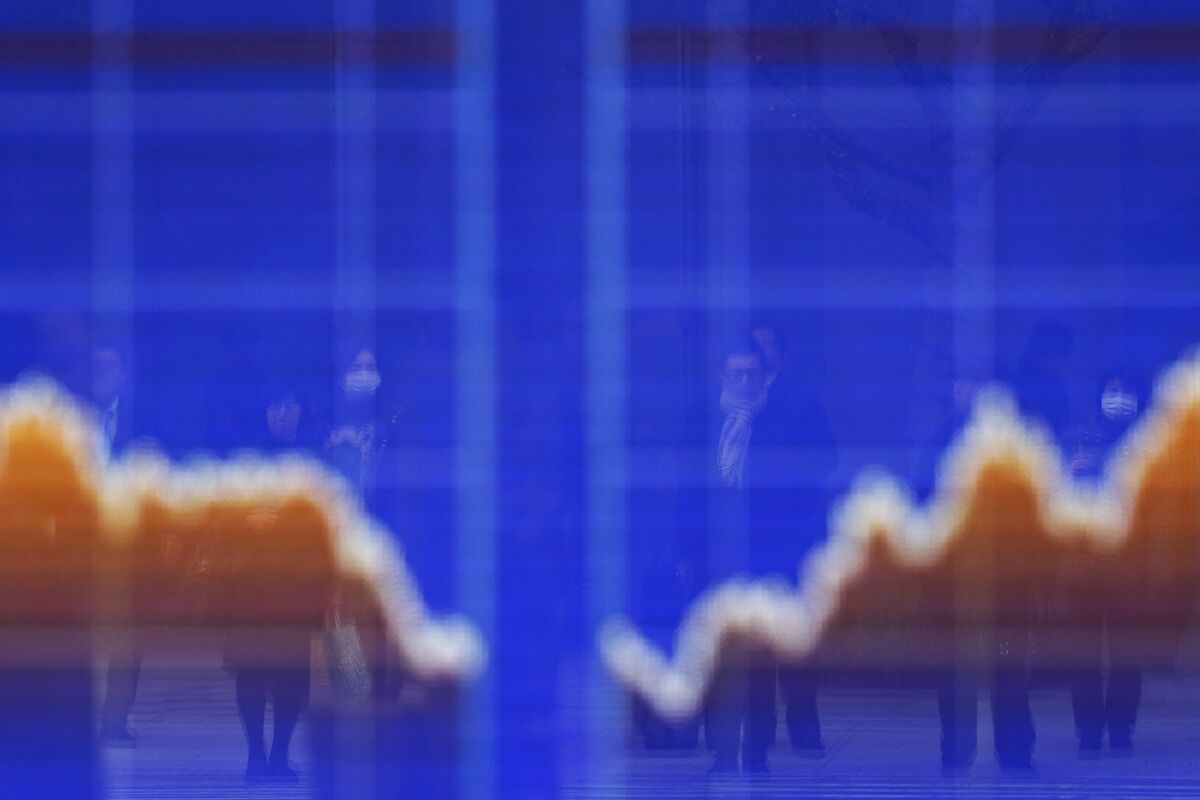 値がさ株に売り圧力、ＳＱ通過に景気懸念重なる－チャート - Bloomberg