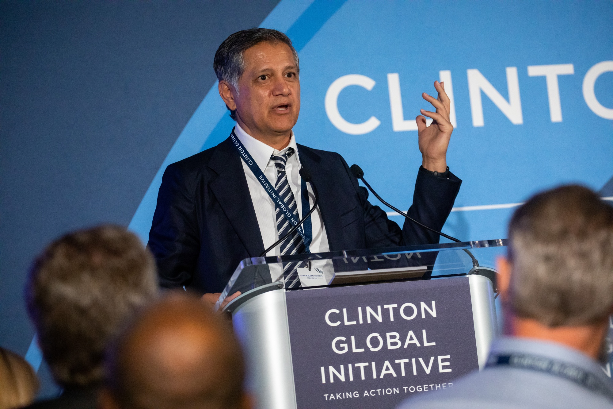Key Speakers At The Clinton Global Initiative Meeting