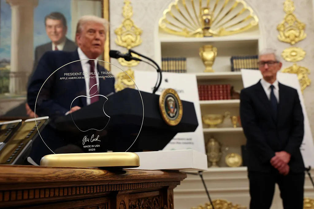 President Trump Makes An Announcement In The Oval Office