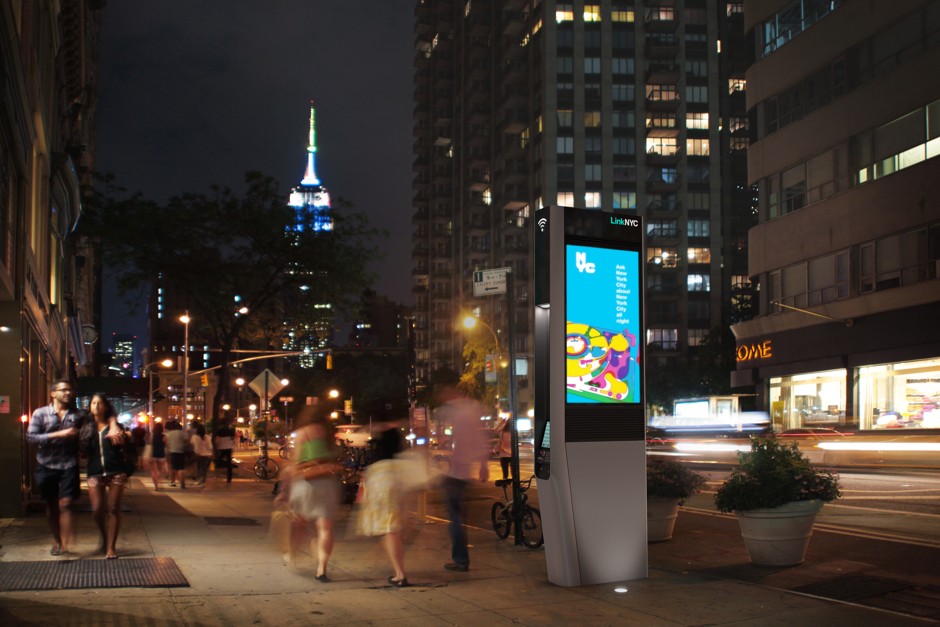 NYC unveils 'links'—the pay phones of the future. 