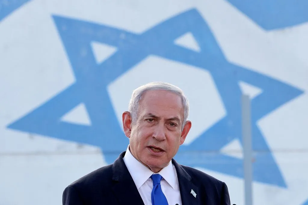 IsraeliPrime Minister Benjamin Netanyahu.