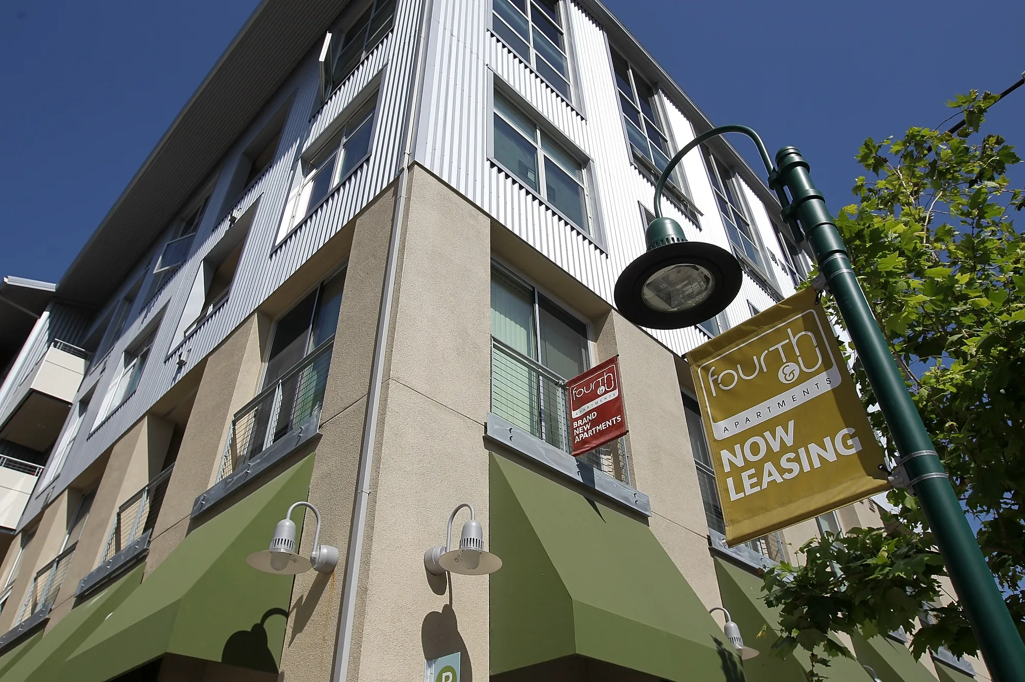 An apartment building in Berkeley, California.&nbsp;Local lawmakers have moved to make it easier to build multi-family housing in the costly city, where single-family zoning laws dominate.&nbsp;