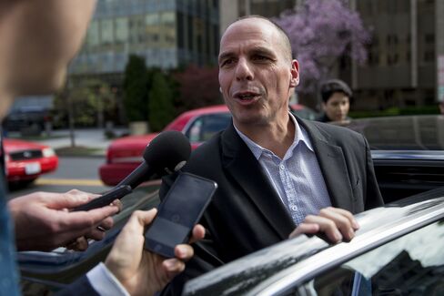 Greek Finance Minister Yanis Varoufakis