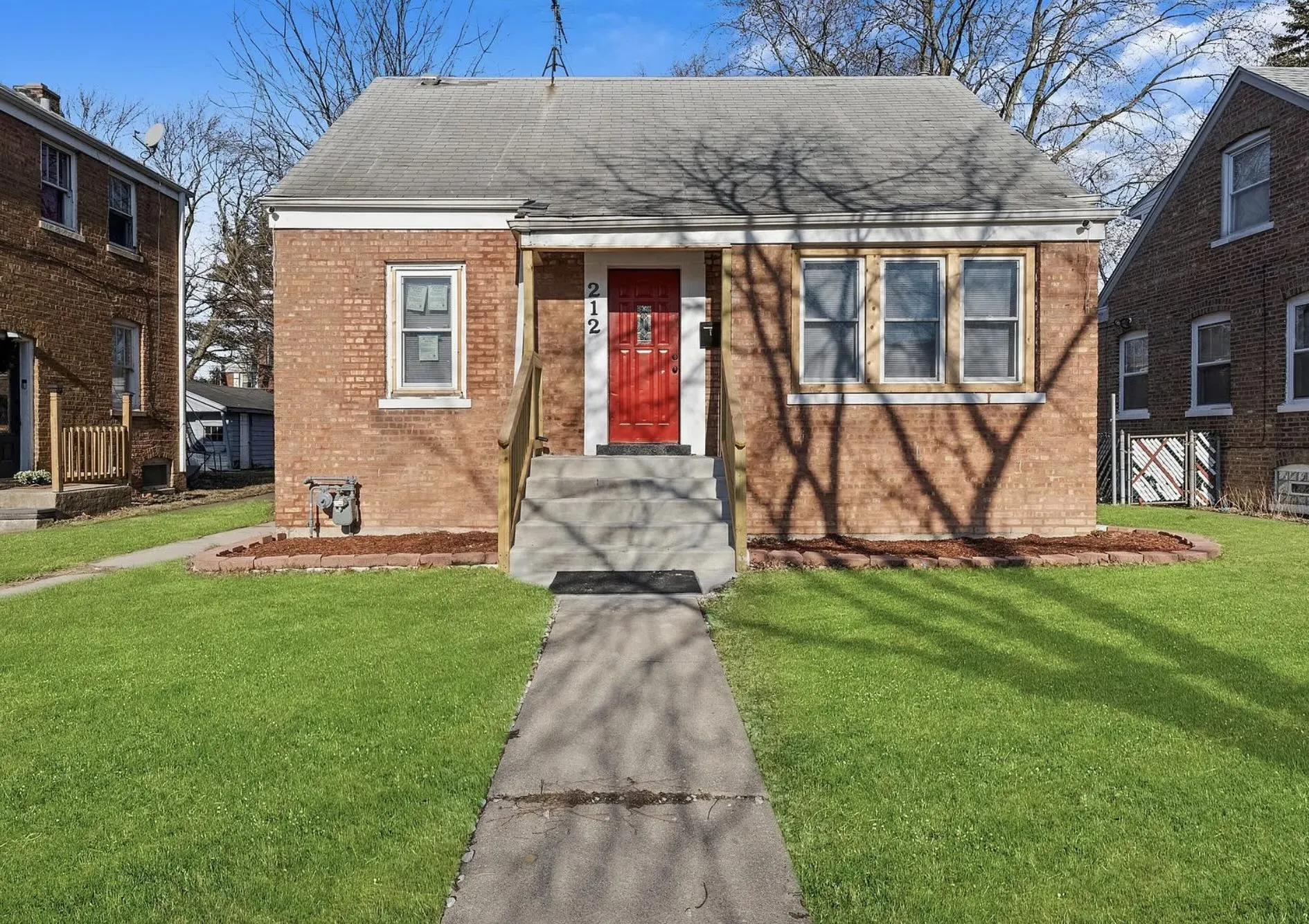 The pope’s childhood home in Dolton, Illinois