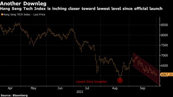 China Tech Stocks Fall as State Media Fans Clampdown Concerns