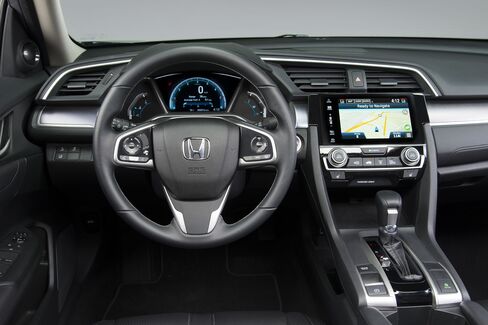 2016 Honda Civic Sedan interior