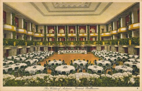 The Grand Ballroom in the 1930s.