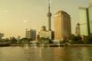 General Economy in Shanghai As China Stocks Rebound