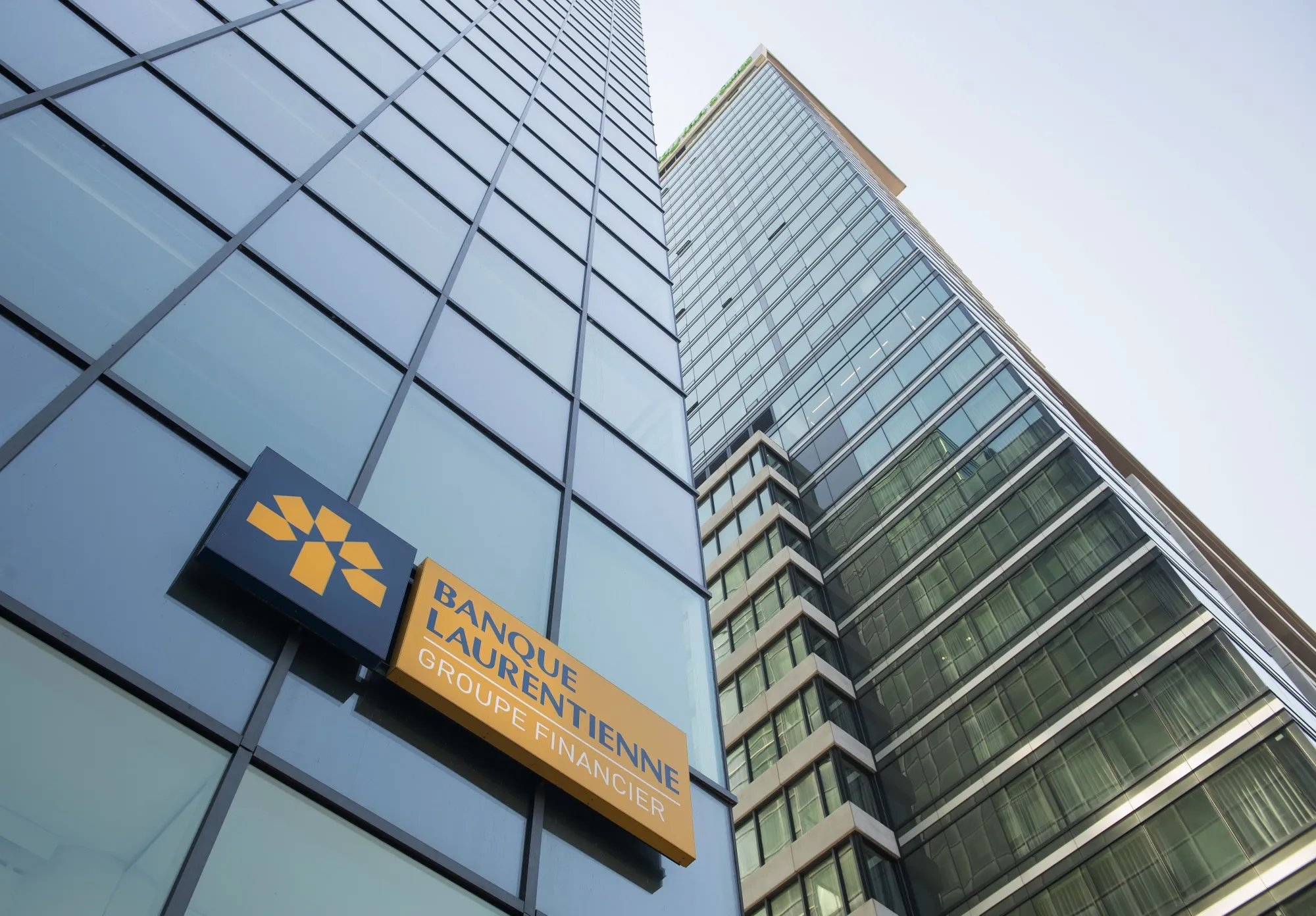 A Laurentian Bank branch in Montreal, Quebec, Canada.