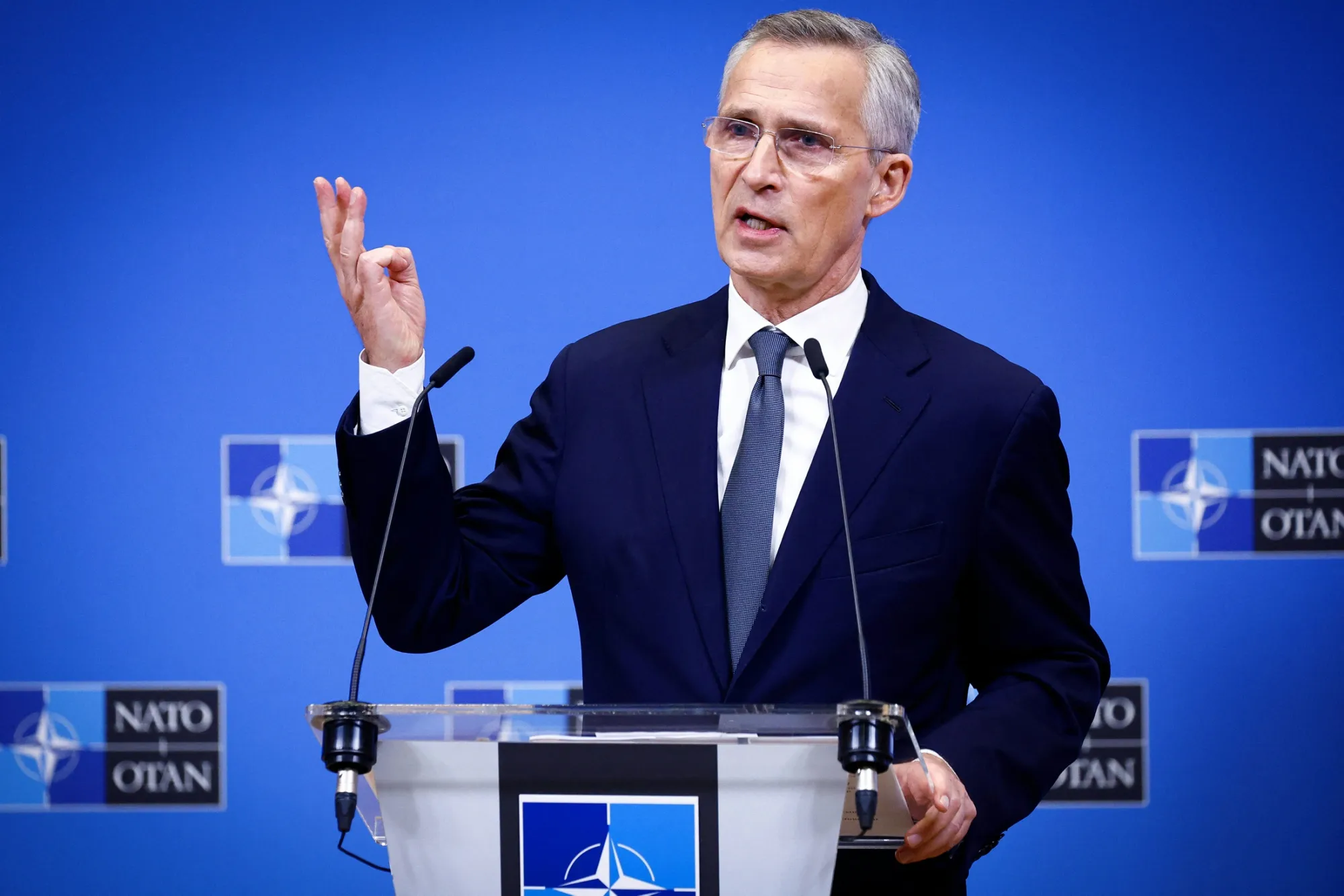 Jens Stoltenberg on March 14.