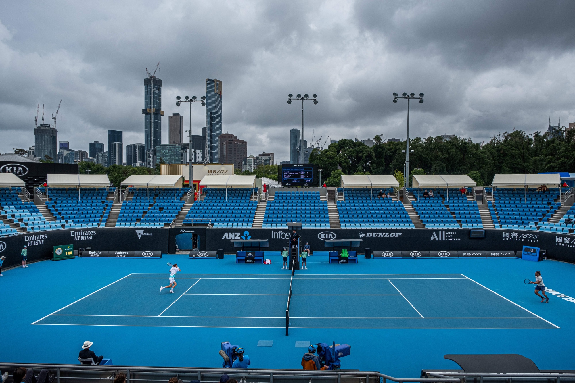 Australian Open May Halt Play in Elevated Air Pollution