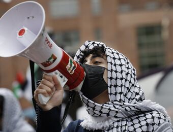 relates to Gaza Protesters at Columbia, USC Highlight Free Speech Debate