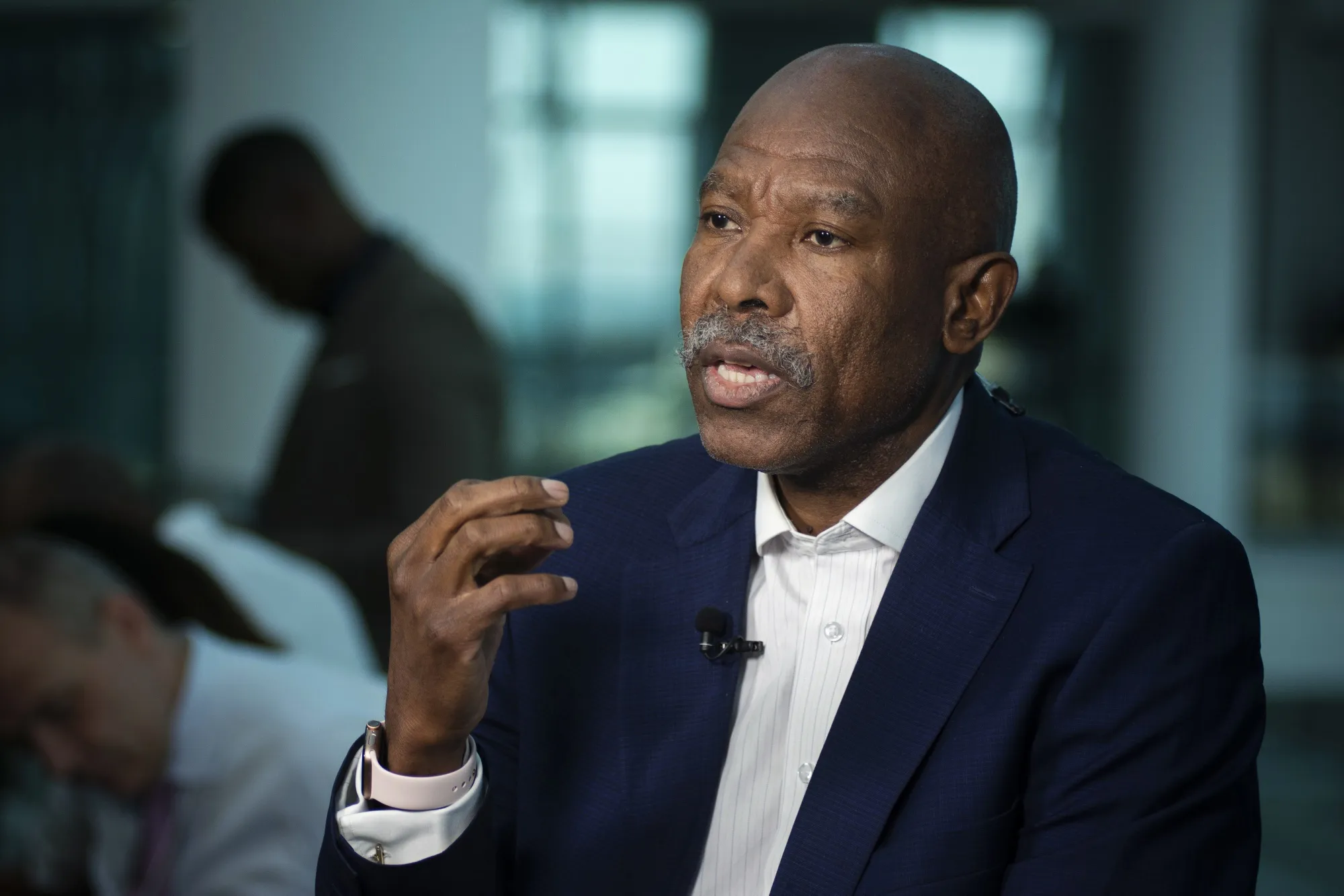 Lesetja Kganyago, governor of South Africa's central bank.