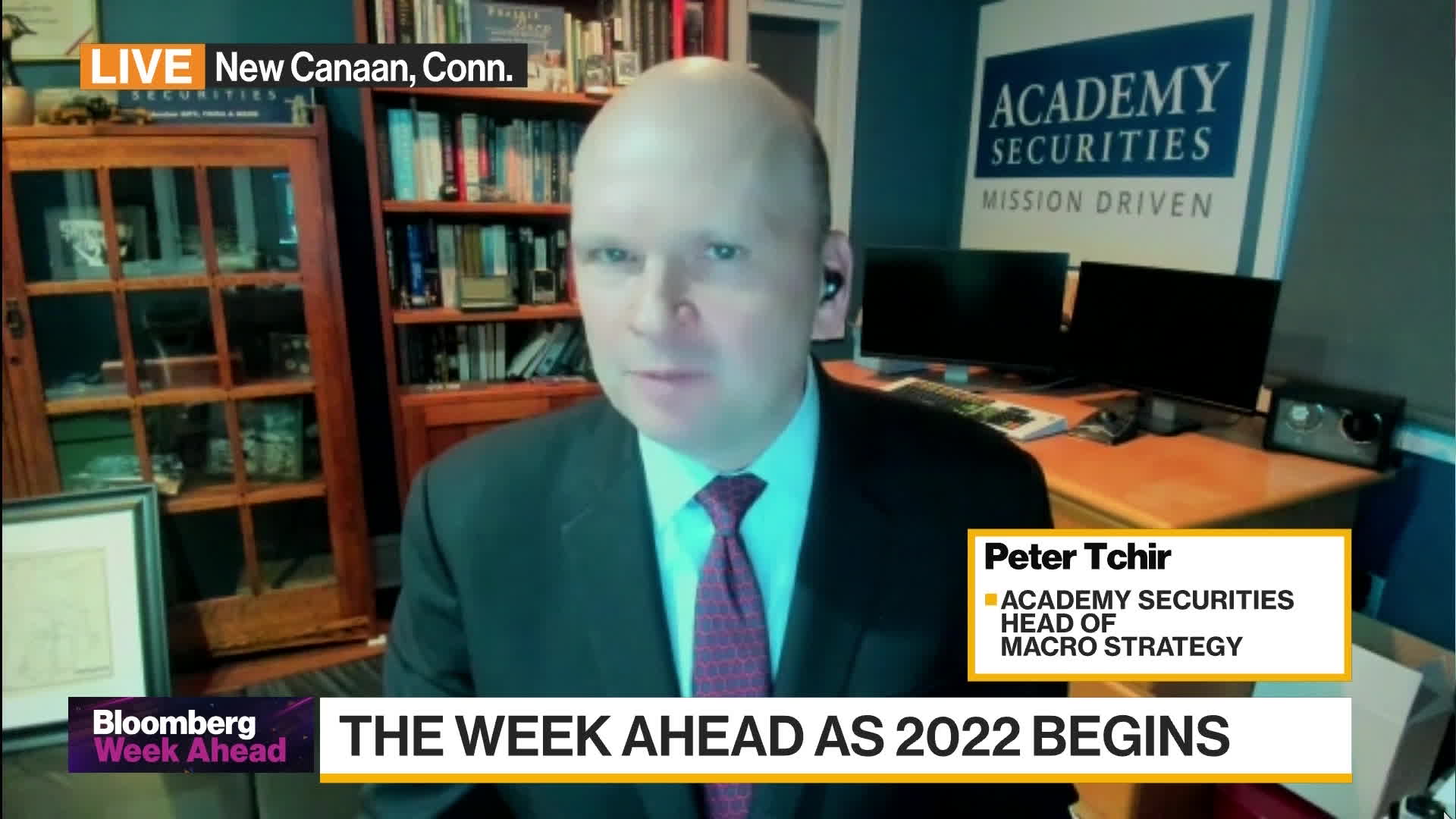 Watch Academy Securities' Tchir on 2022 Markets Outlook - Bloomberg