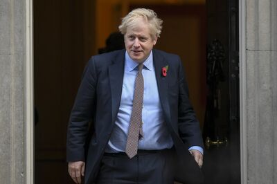 U.K. PM Johnson In Downing Street Ahead Of Campaign Launch