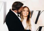 Ben Affleck and Jennifer Lopez attend the Los Angeles screening of Marry Me&nbsp;on Feb. 8.