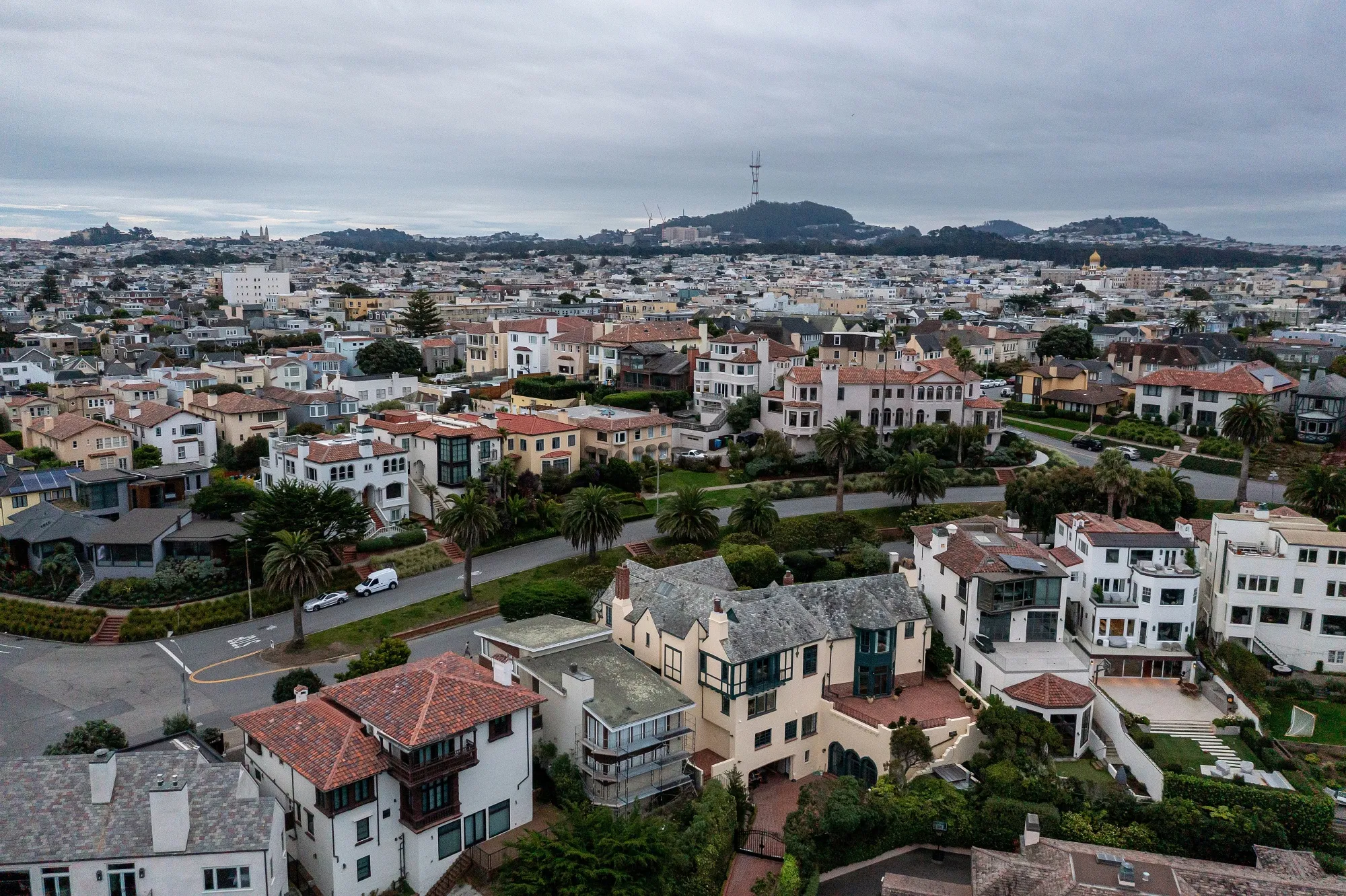 Homes in San Francisco.