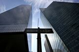 Citigroup Center, left, and 599 Lexington Avenue, right, bot