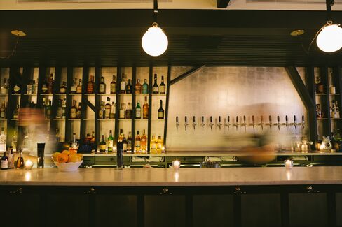 The bar at Wassail offers six by-the-glass pours, 50 plus large-format bottles, and dozen ciders on tap.
