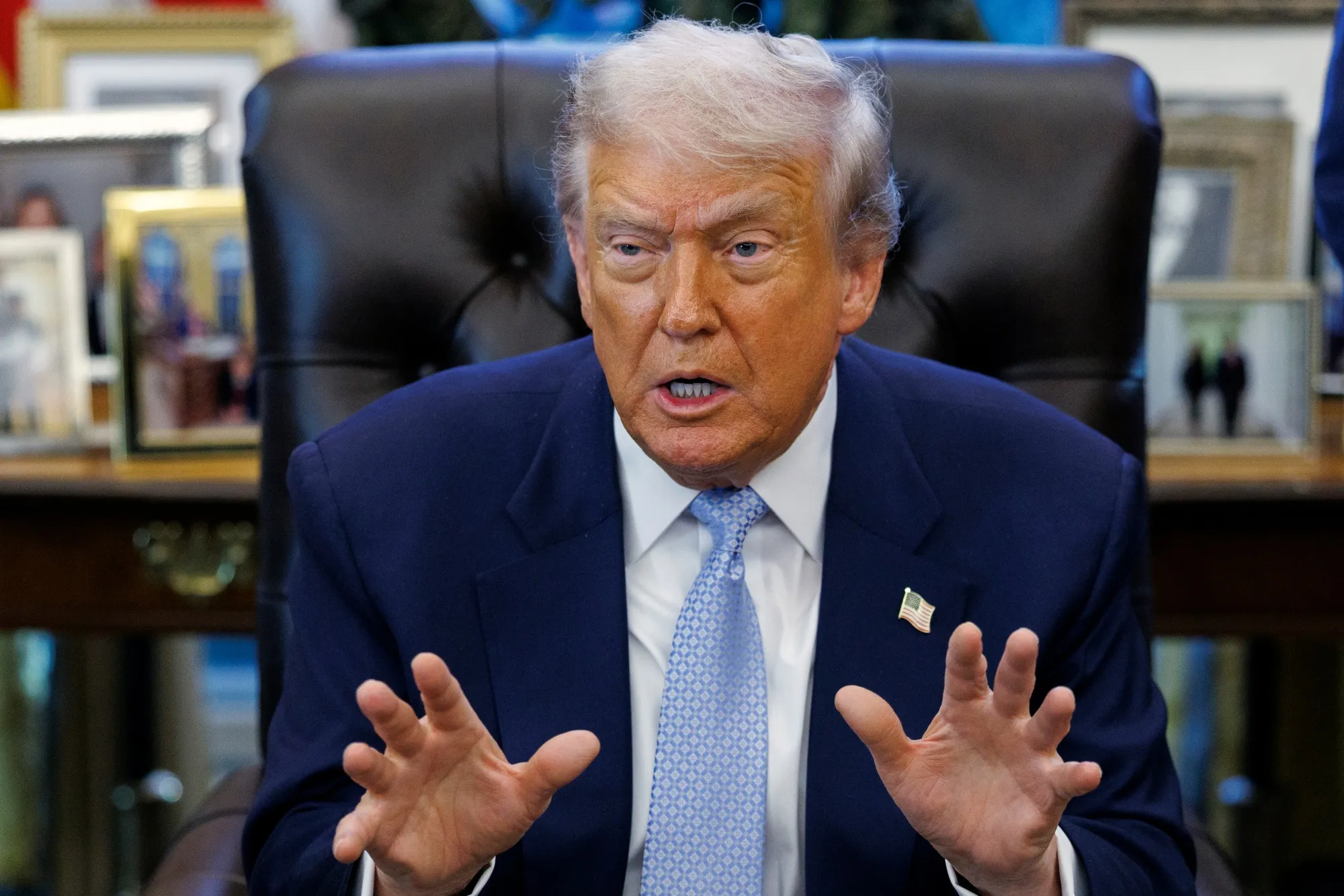 US President Donald Trump