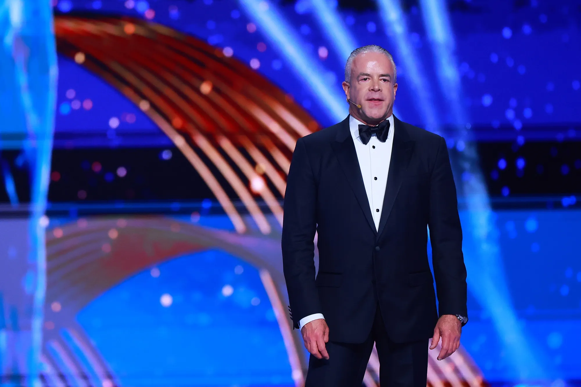 Raúl Rocha Cantú en la 73ª competencia de Miss Universo en Ciudad de México en 2024.