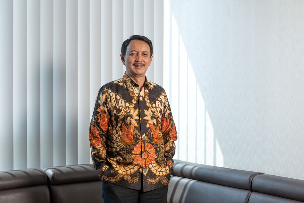 Elfien Goentoro, President Director of Dirgantara Indonesia. Image: Muhammad Fadli/Bloomberg