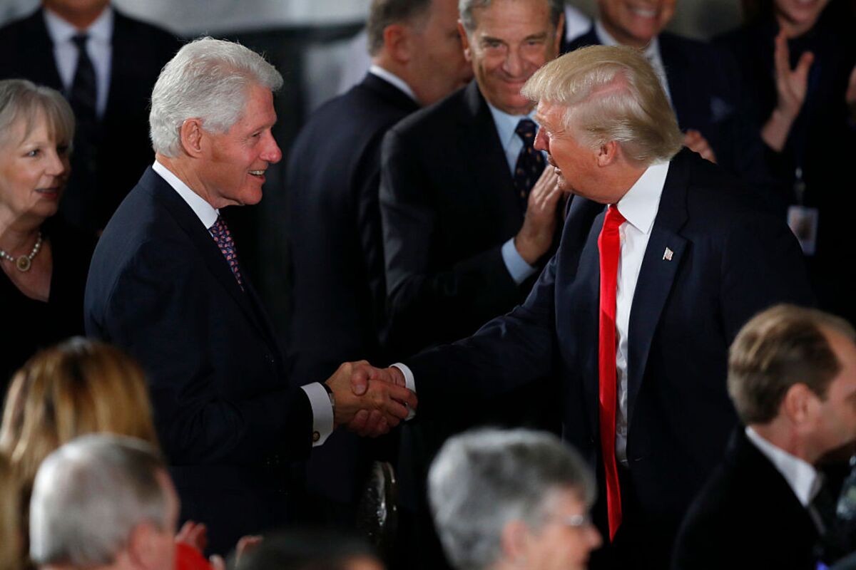 bill clinton handshake