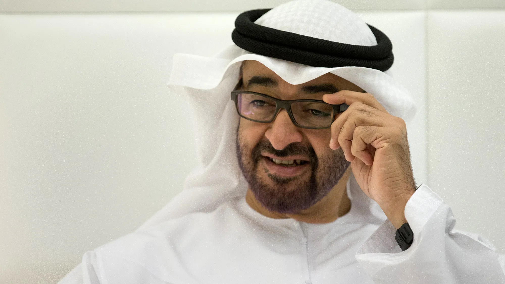 Sheikh Mohamed bin Zayed Al Nahyan.