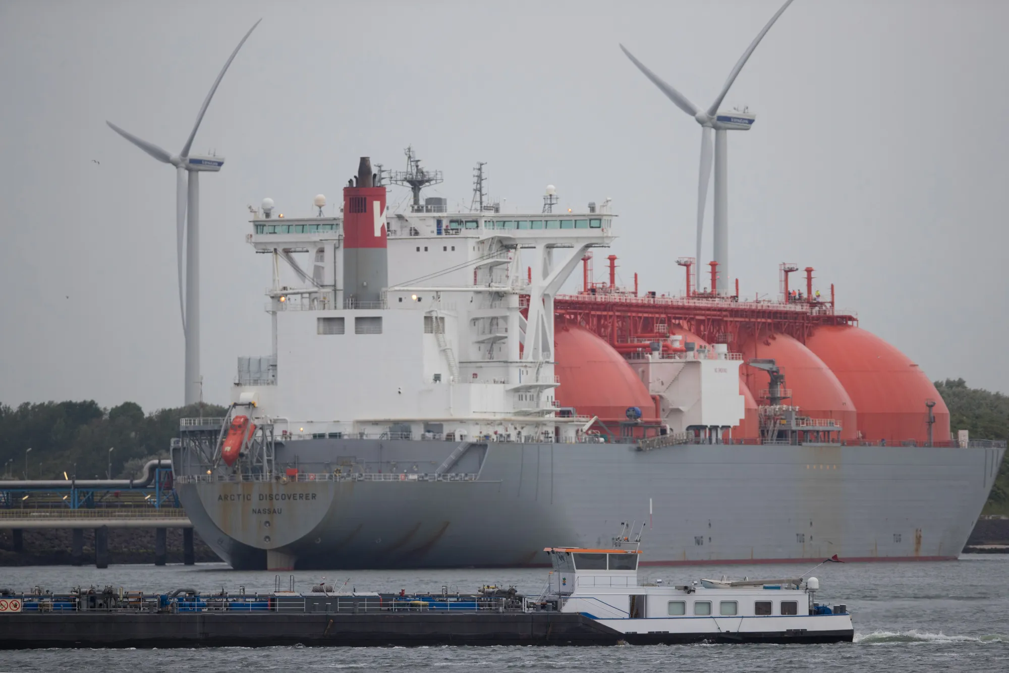 Northern Europe's First Delivery Of U.S. Shale Gas Arrives In Rotterdam