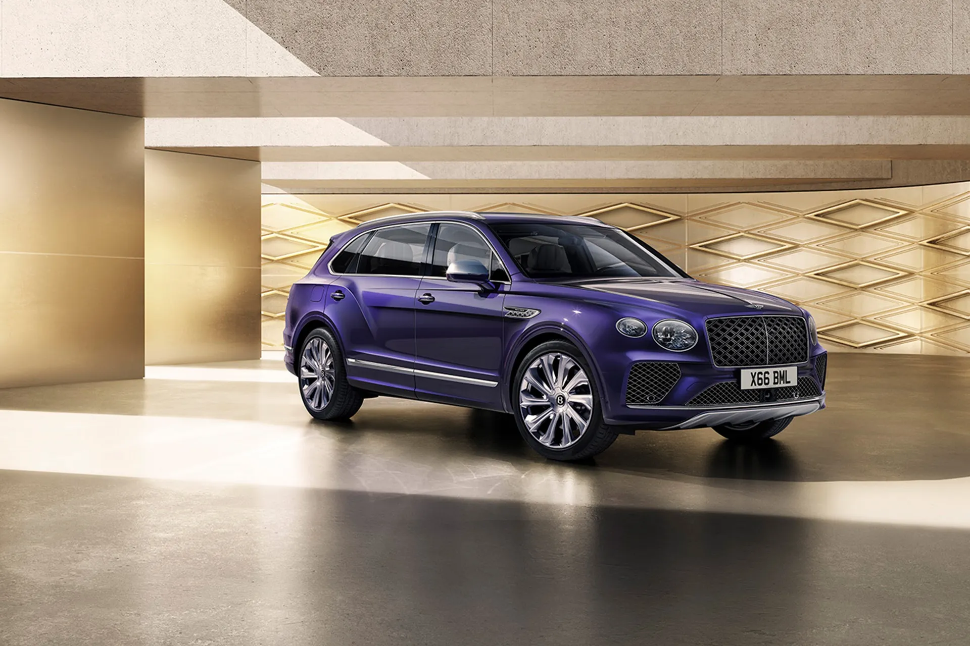 The Bentayga EWB Mulliner.